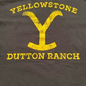 Yellowstone Dutton Ranch Black T-Shirt